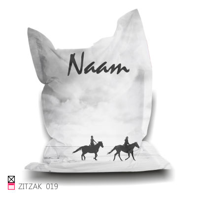 Zitzak Beanbag sitting bag chill bag Happy trailer Happy stable