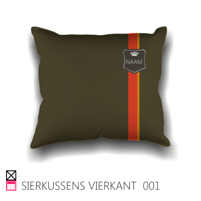 Happy Stable sierkussen satijn 45 x 45 cm  60 x 60 cm custom product horse paard pony