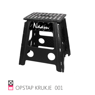 Krukje stool opstapkruk zwart paarden paard happy stable blij horse 