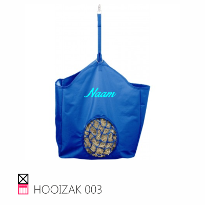 Happy Hooizak hooinet happy stable stal en zo paard pony pferde blue blauw blau