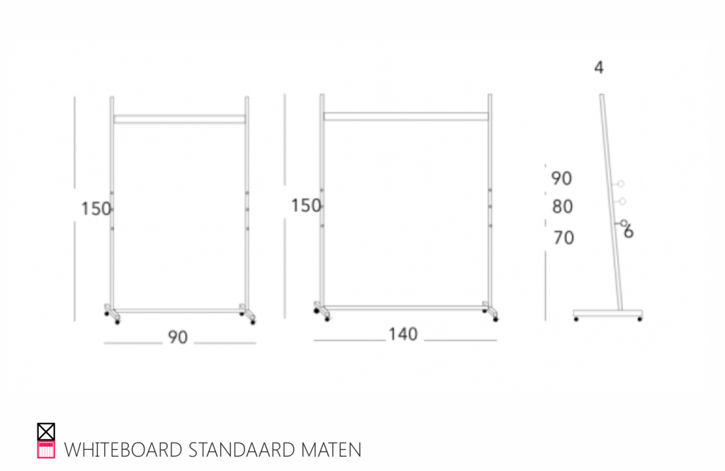 Een bezoek aan grootouders vezel Kaal Trainingsbord standaard Large - Happy-Stable