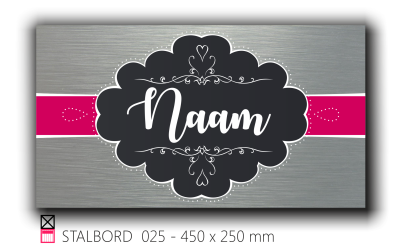 Stalbord stable name naam butler finish Happy trailer Happy stable