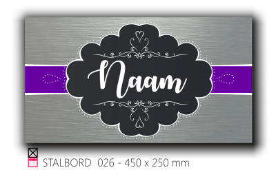 Stalbord stable name naam butler finish Happy trailer Happy stable