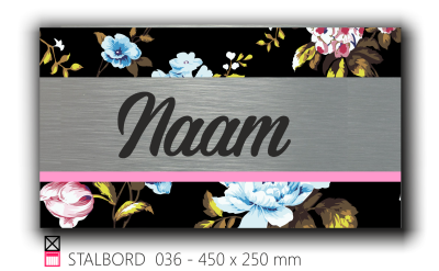 Stalbord stable name naam butler finish Happy trailer Happy stable