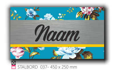 Stalbord stable name naam butler finish Happy trailer Happy stable