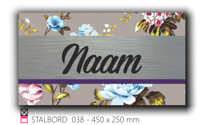 Stalbord stable name naam butler finish Happy trailer Happy stable