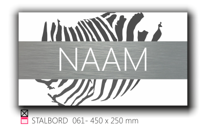 Stalbord stable name naam butler finish Happy trailer Happy stable
